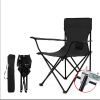 Black Foldable Camping Chair