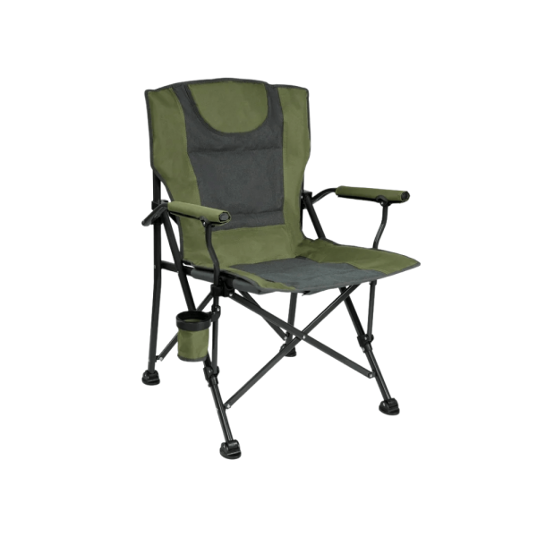 Luxury Folding Camping Chair - Green - Image 4