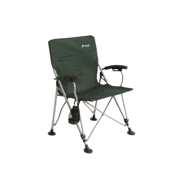Luxury Folding Camping Chair - Green - Image 2