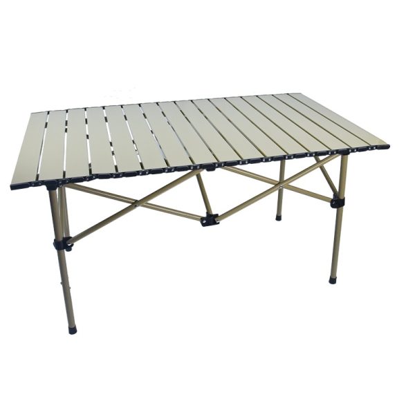 Foldable outdoor camping table