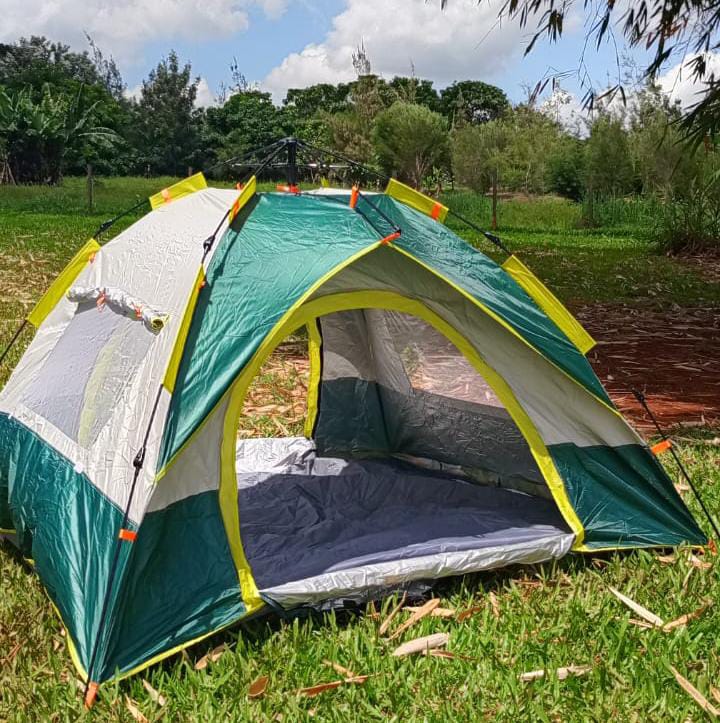 double-layer camping tent