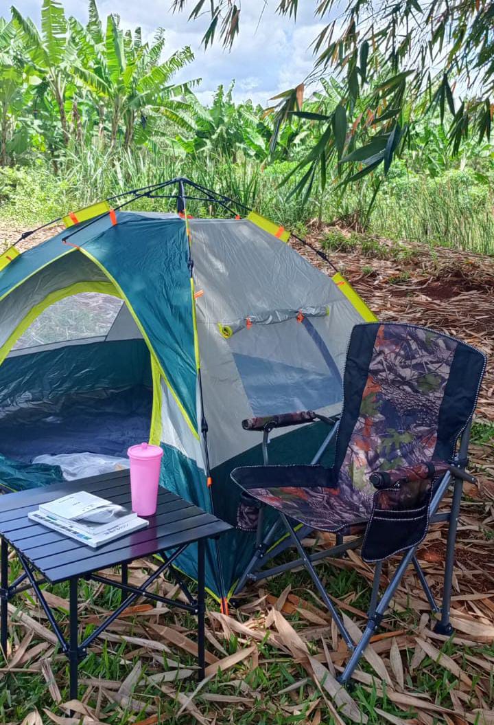 double-layer camping tent