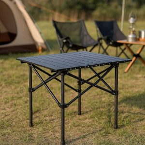 ortable Folding Outdoor Camping Table, designed for campers, hikers, picnics, outdoor events, and backyard use